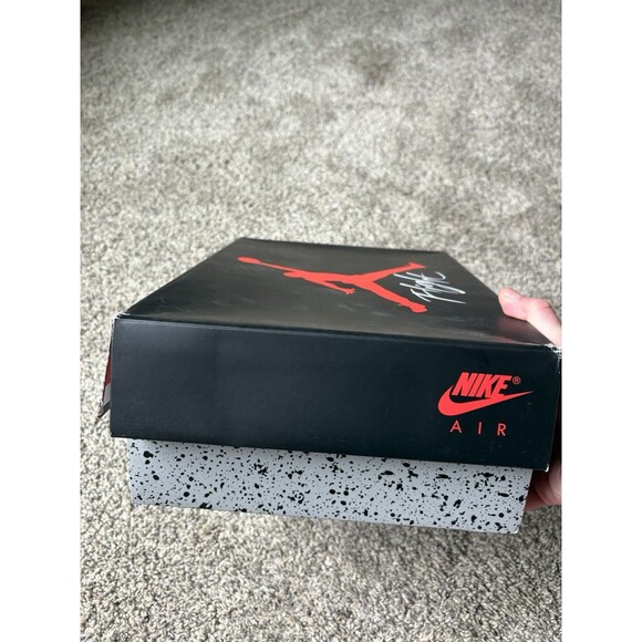 Nike Air Jordan 4 Retro 2024 Military Blue Size 8.5 Men's BOX ONLY REPLACEMENT - Picture 9 of 9